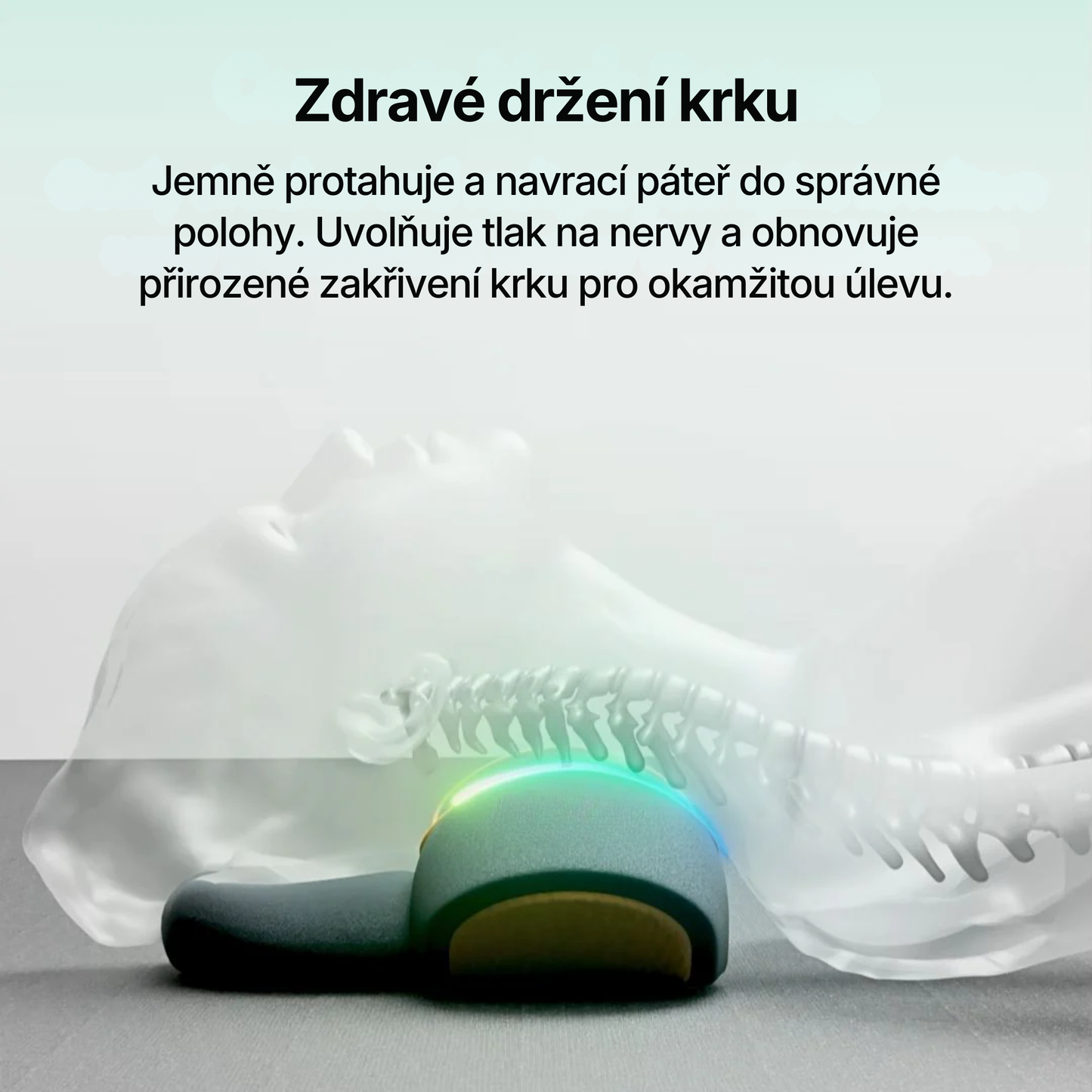 NeckRest: Polštář Pro Úlevu od Krční Bolesti