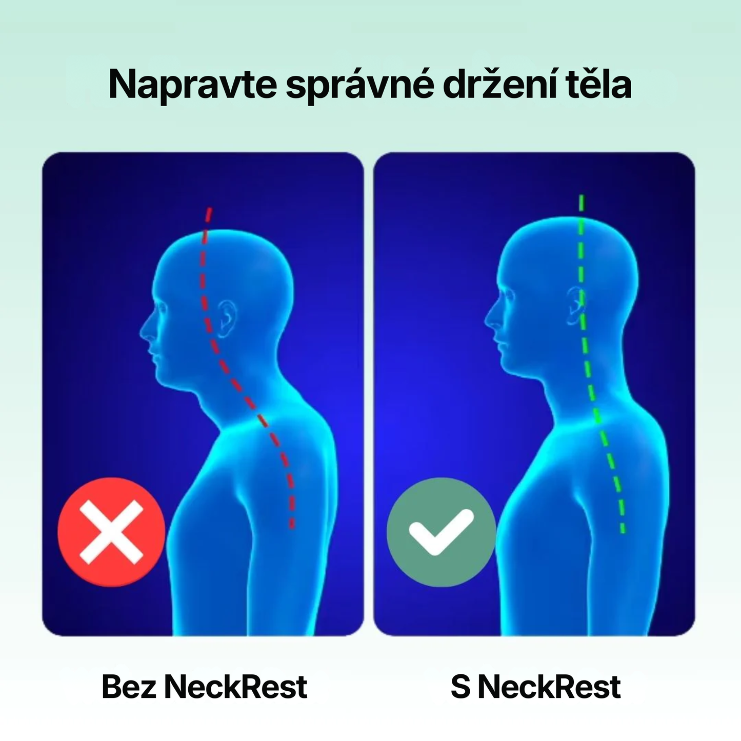 NeckRest: Polštář Pro Úlevu od Krční Bolesti