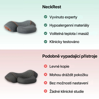 NeckRest: Polštář Pro Úlevu od Krční Bolesti